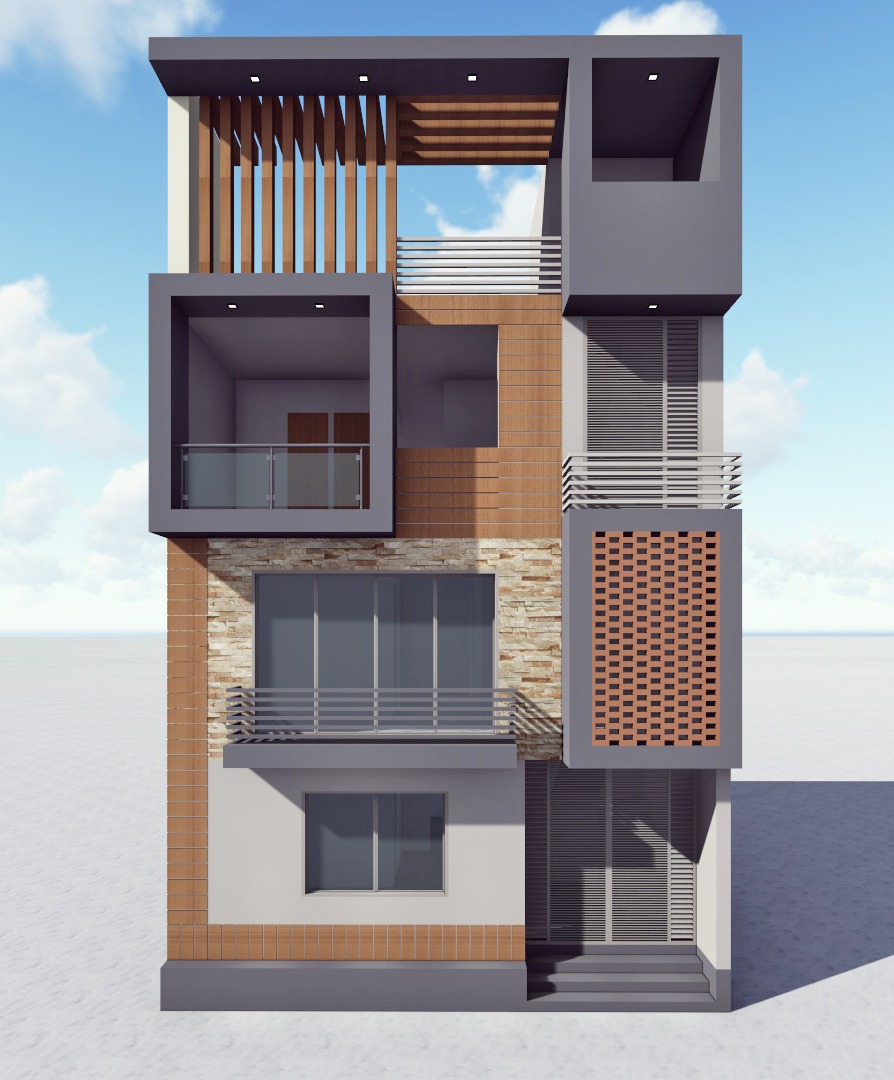 Residential – G+2 + Cabin Floor, Vastral