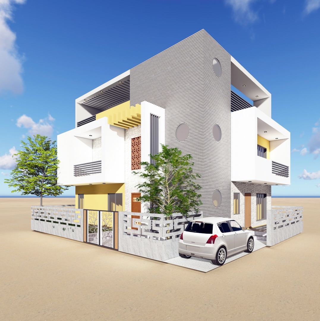 Residential – G+1 + Cabin Floor, Vastral