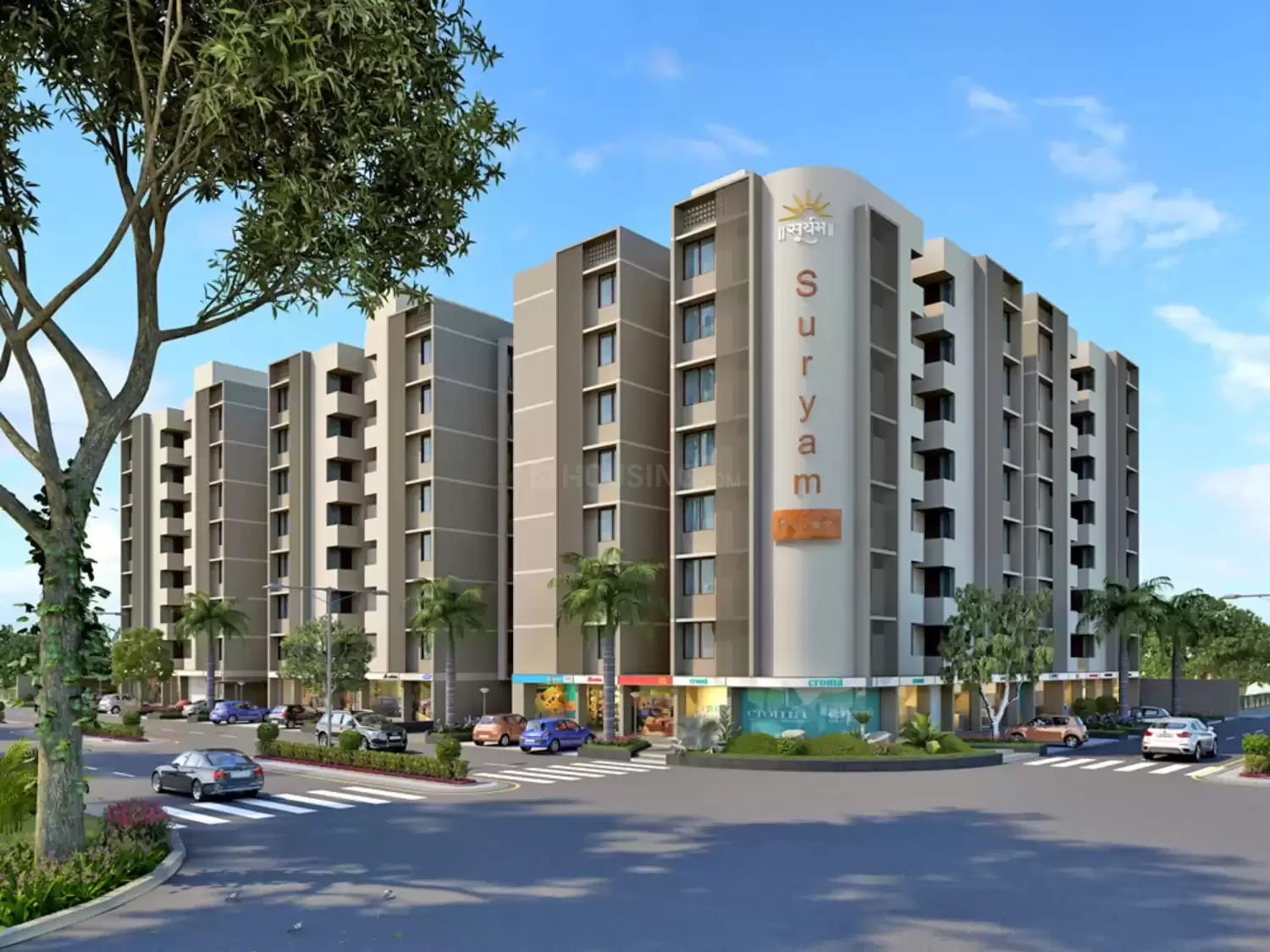 Suryam Pride – 7 Storey Residential Complex